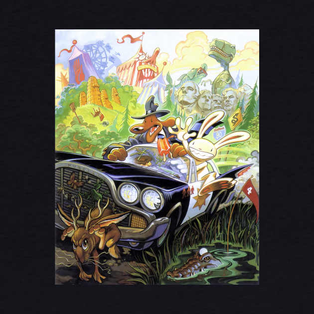 Sam and Max Hit the Road [Textless] by Zagreba